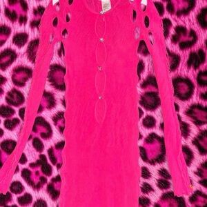 Barbie Pink Mesh Dress